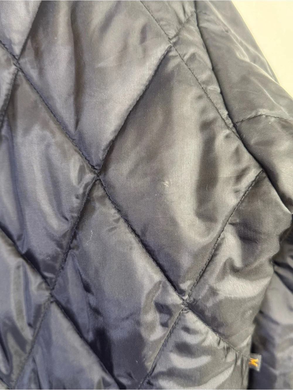 Honda Rider Collection Black Quilted Motorcycle Jacket Liner Lining Size Medium